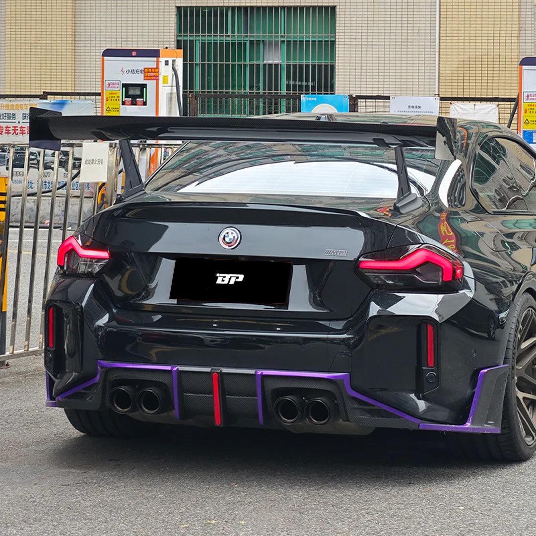 VRS Style Carbon Fiber Rear Wings - BMW G80 M3 & G82 M4 & G87 M2