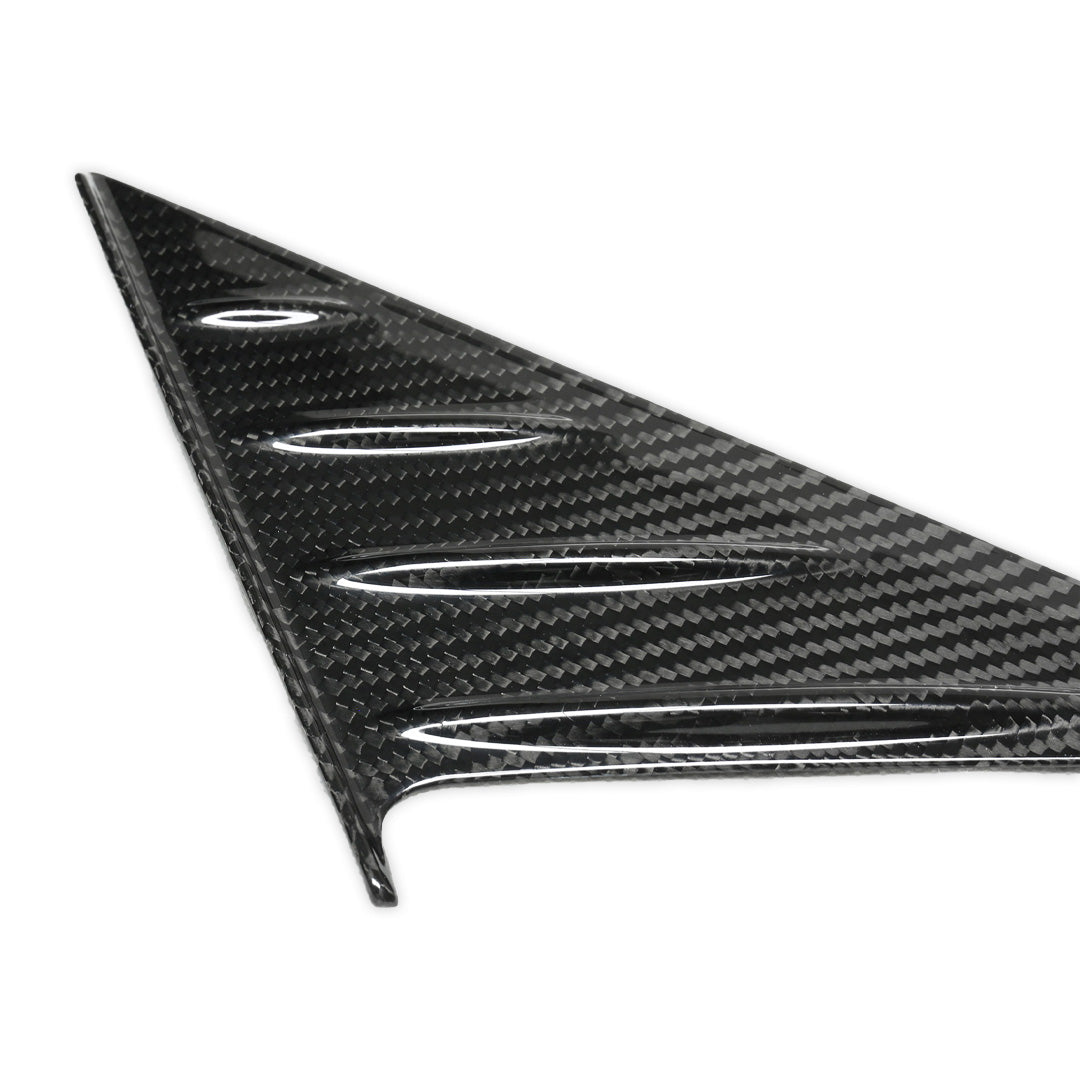 Carbon Fiber A-pillar Triangle Cover Trim Set - BMW G42 2 Series & G87 M2
