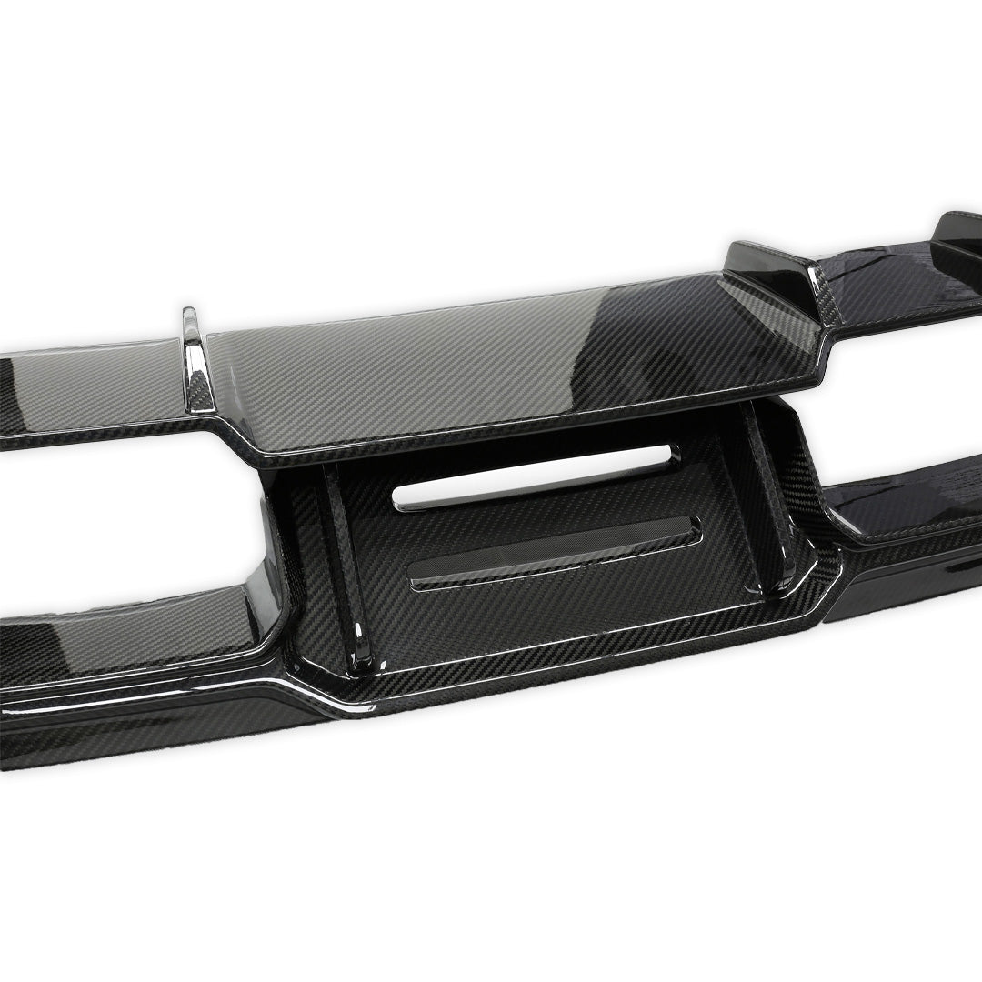 V Style Carbon Fiber Rear Diffuser - BMW G87 M2