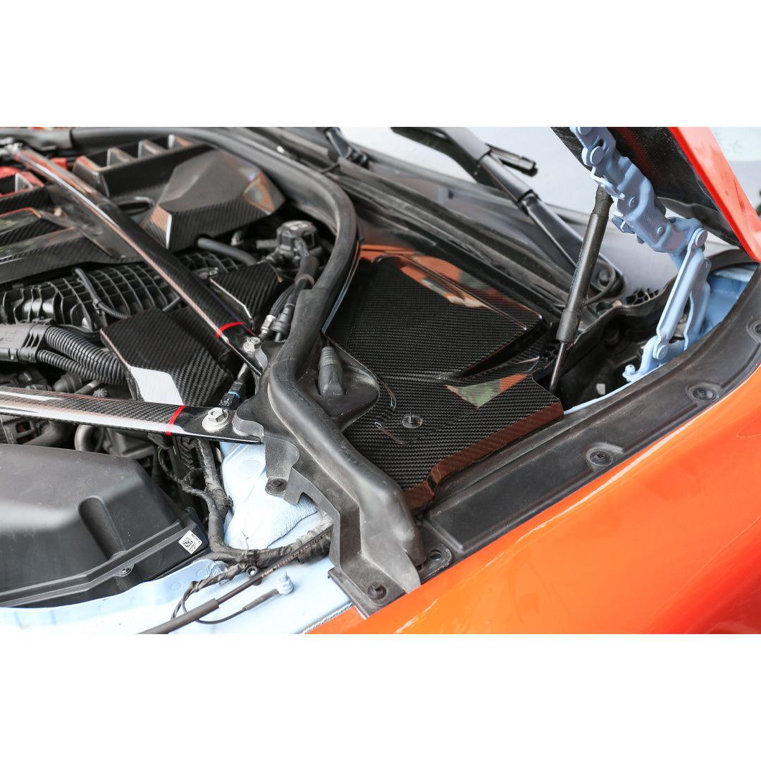 Carbon Fiber Top Corner Engine Bay Cover Set - BMW G80 M3 & G82/G83 M4