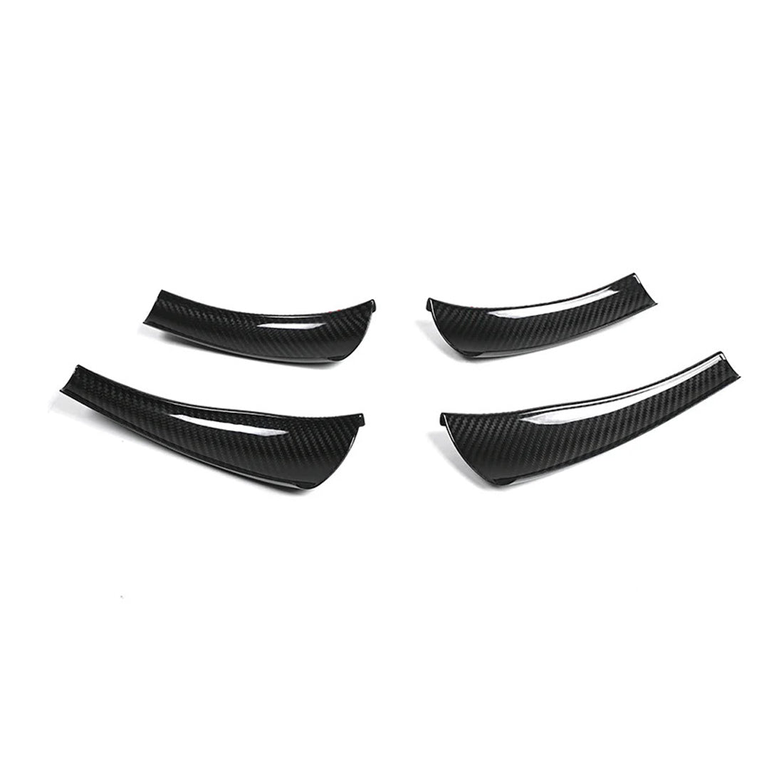 AD Style Carbon Fiber Front Canard Set - BMW G87 M2