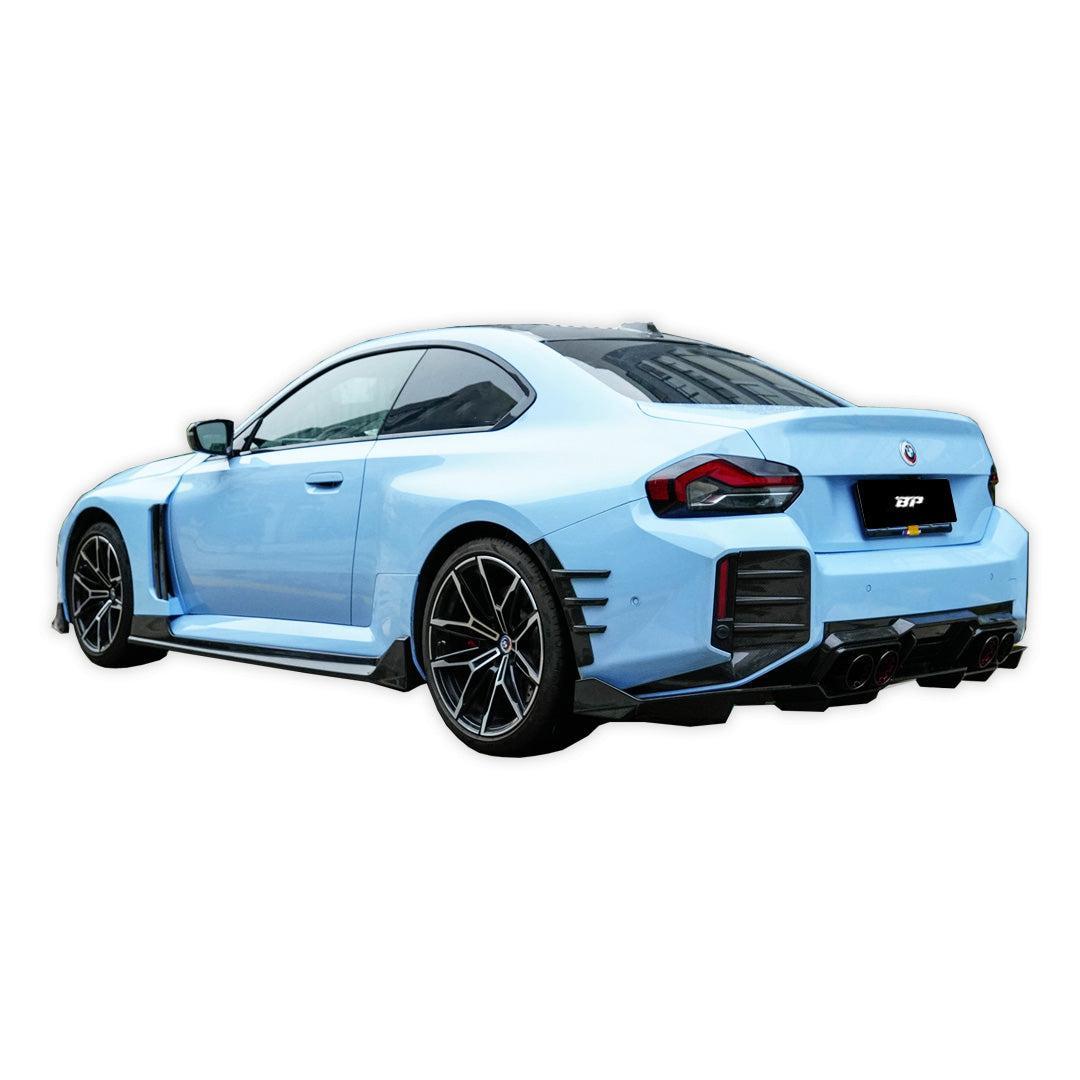 V Style Carbon Fiber Rear Diffuser - BMW G87 M2