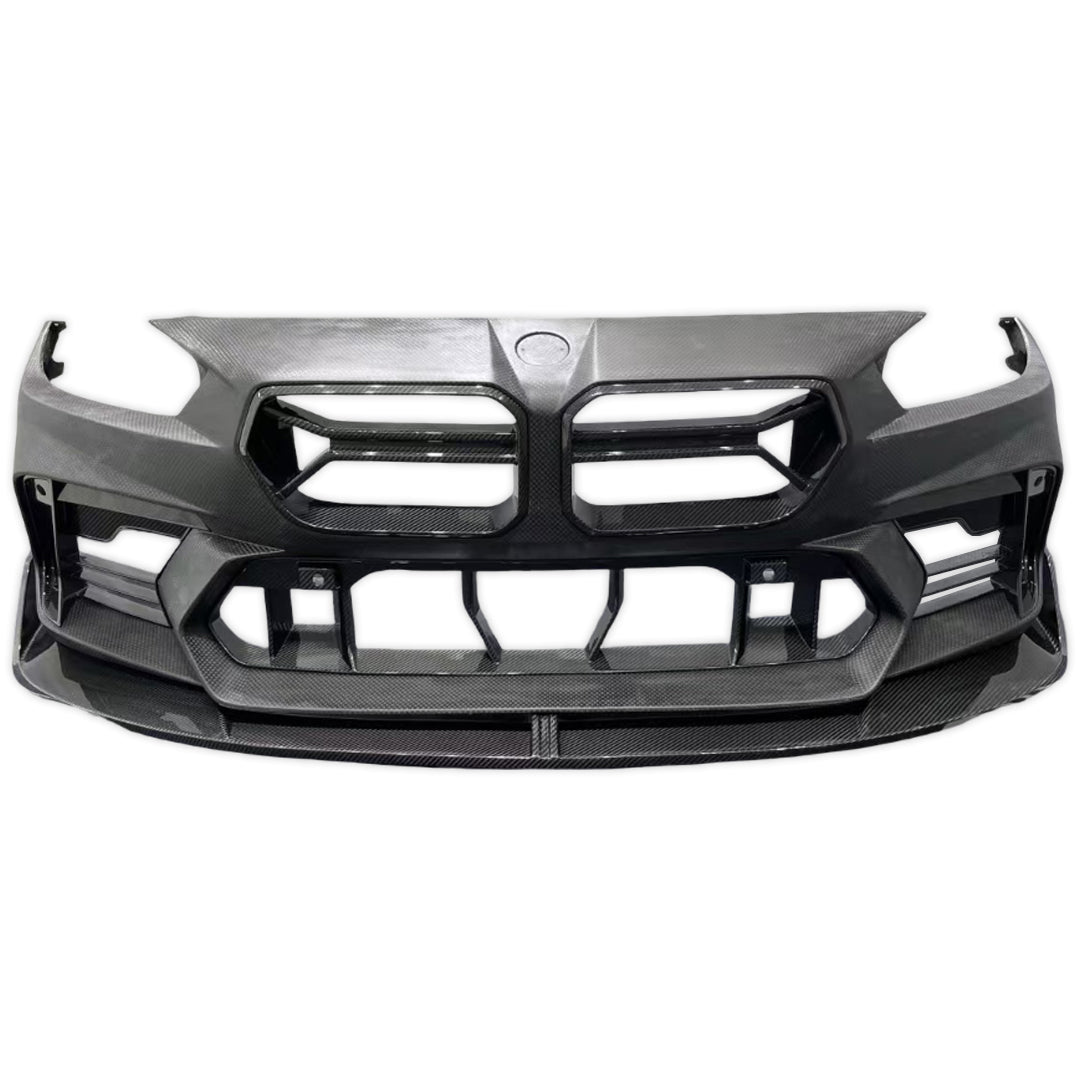 AD Style Full Carbon Fiber Front Bumper - BMW G87 M2