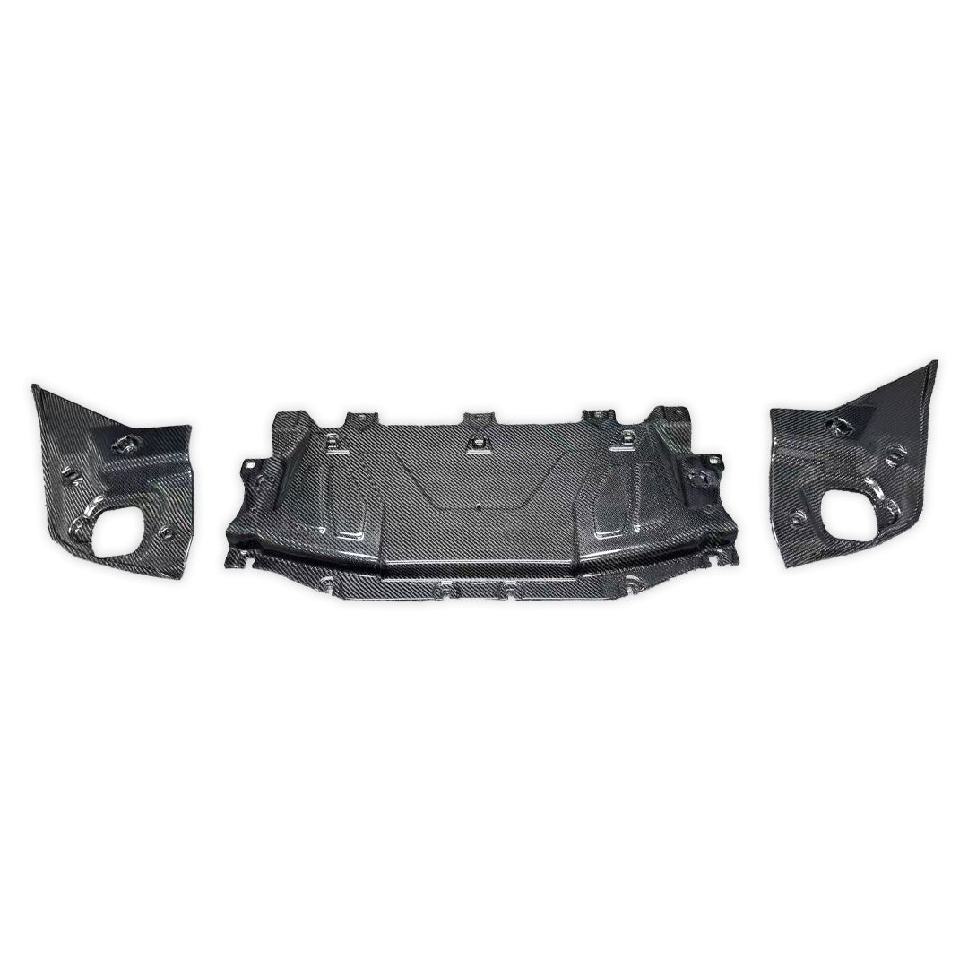 Carbon fiber Engine Bay Cover Set - Toyota A90 Supra