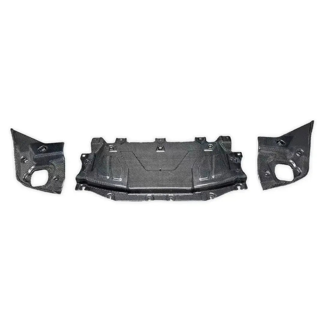 Carbon fiber Engine Bay Cover Set - Toyota A90 Supra