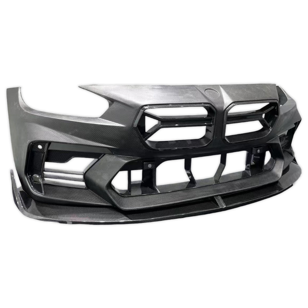AD Style Full Carbon Fiber Front Bumper - BMW G87 M2