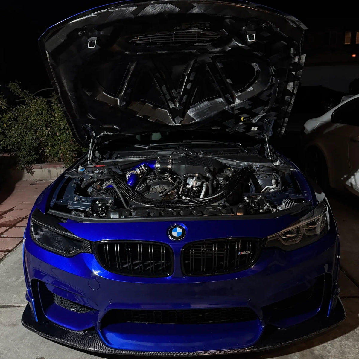 Carbon Fiber Headlight Delete Air Intake - BMW F80 M3 & F82/F83 M4 & F32 4 Series
