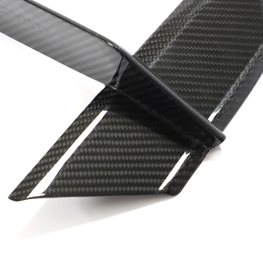 ABT Style Carbon Fiber Front Bumper Air Vent Trims - Audi RS6 / RS7