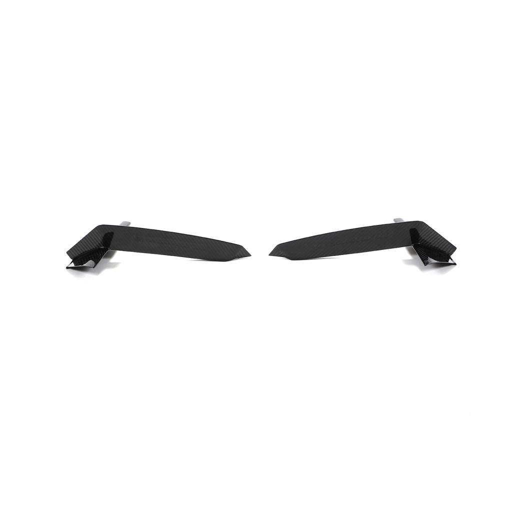 ABT Style Carbon Fiber Front Bumper Air Vent Trims - Audi RS6 / RS7