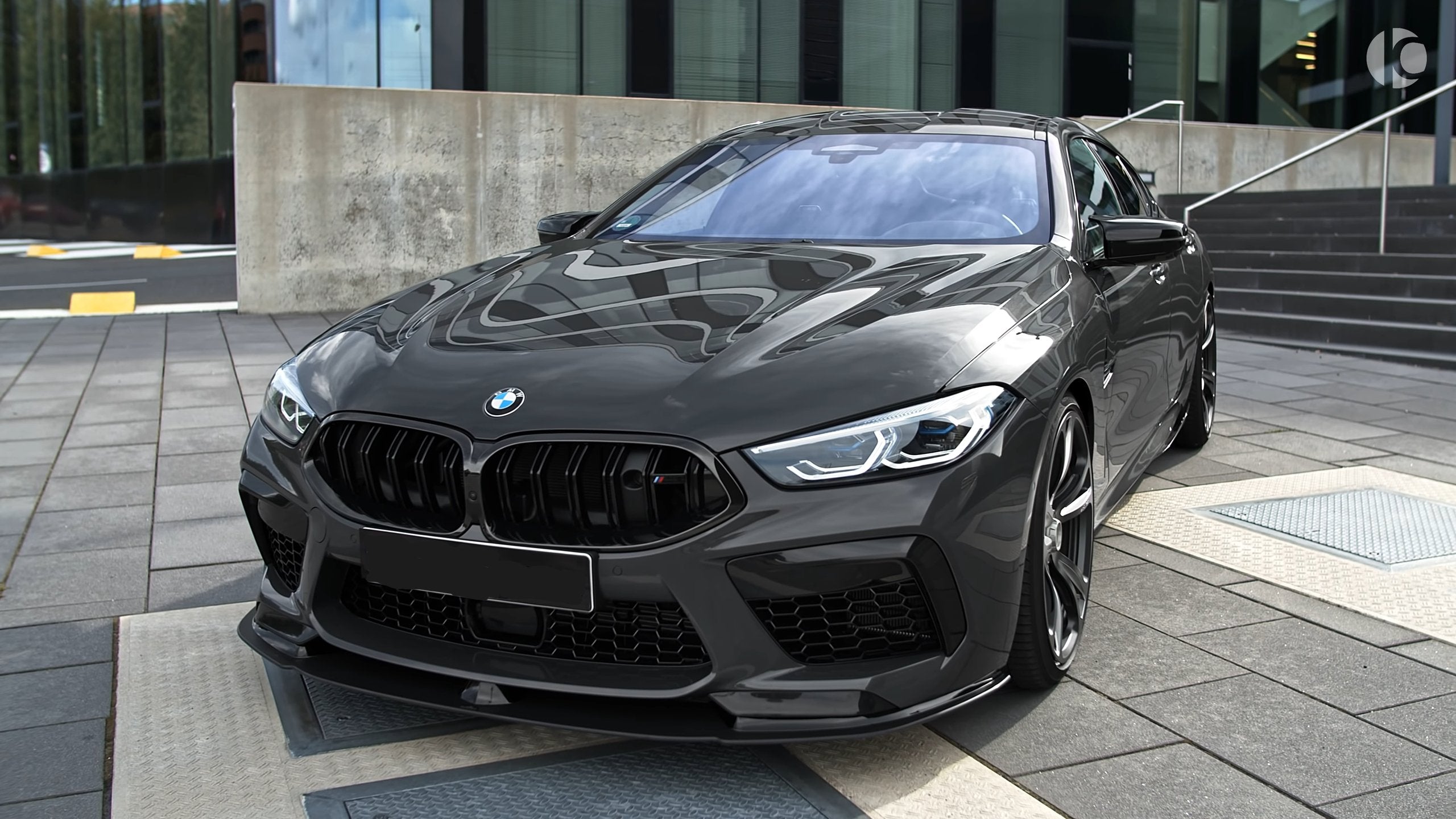 AC Style Carbon Fiber Front Lip - BMW F91/F92/F93 M8