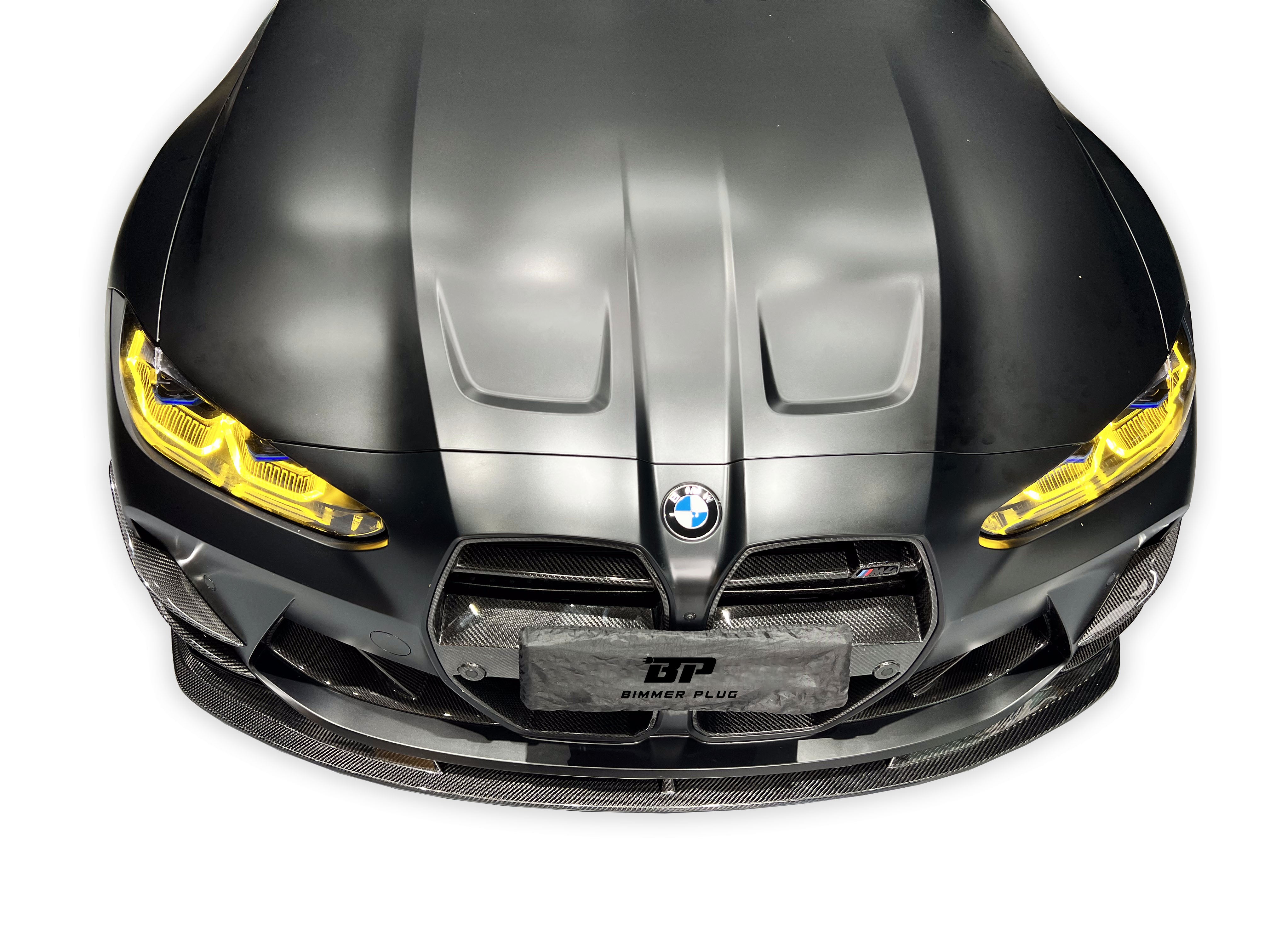 AC Style Carbon Fiber Front Lip - BMW G80 M3 & G82/G83 M4