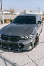 AD Style Carbon Fiber Front Lip - BMW G20 3 Series LCI