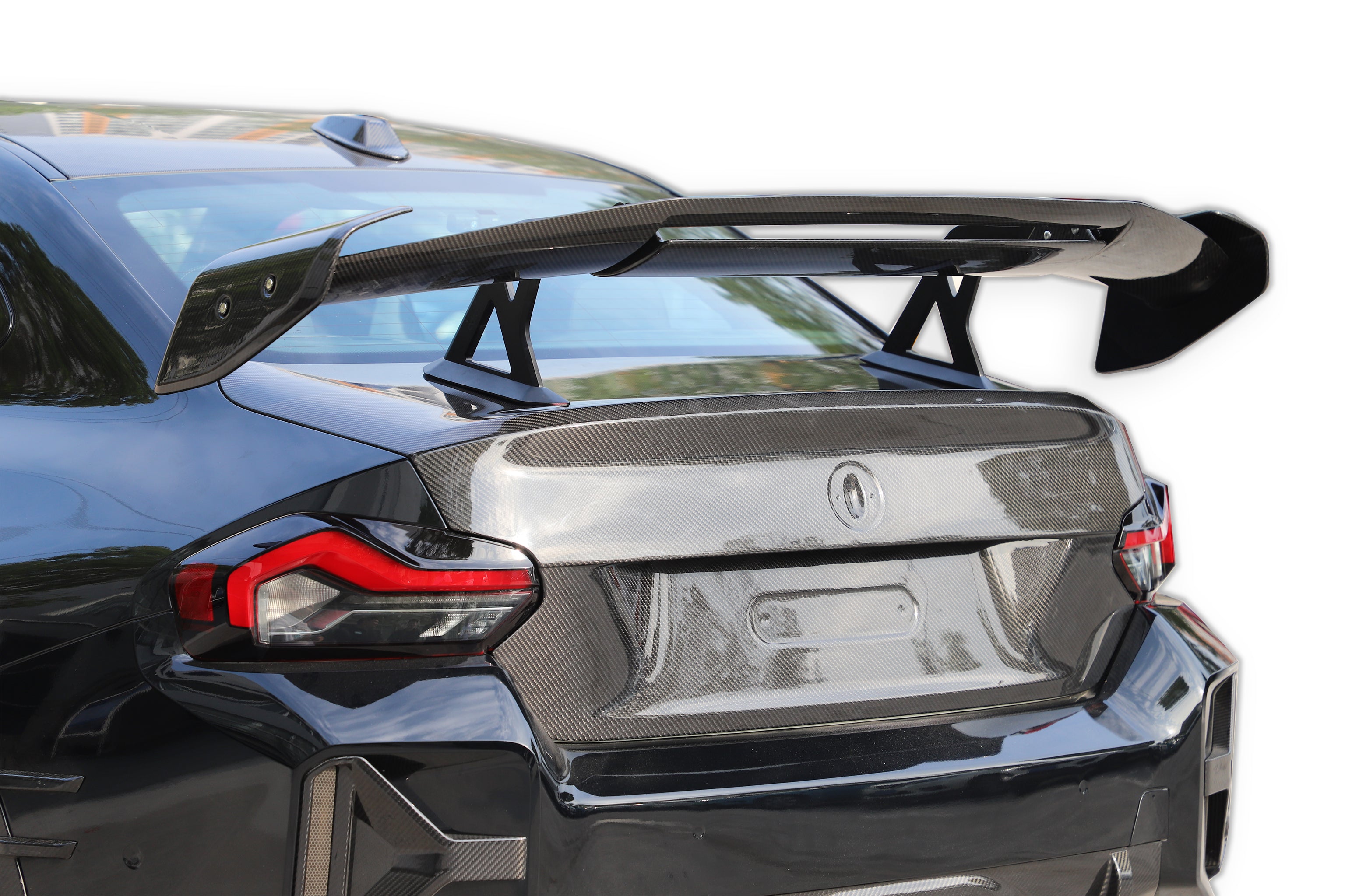 AD Style Carbon Fiber Rear Wing - G87 M2 & G80 M3 & G82 M4