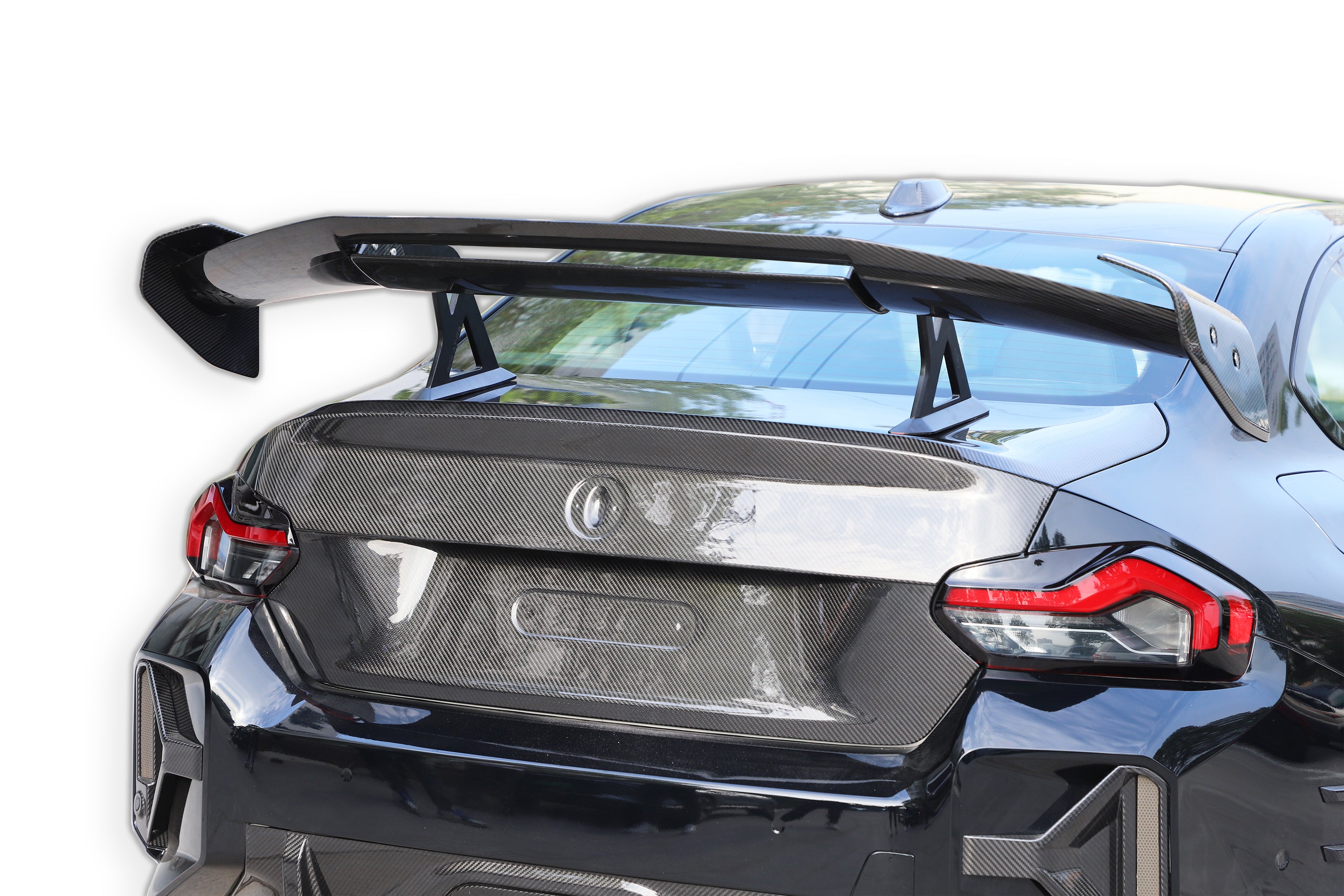 AD Style Carbon Fiber Rear Wing - G87 M2 & G80 M3 & G82 M4