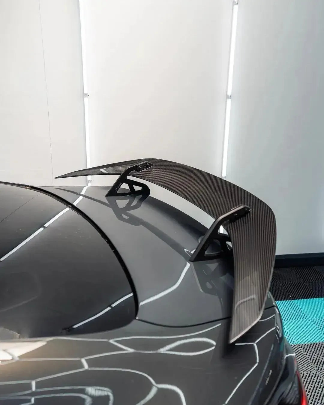 AD Style Carbon Fiber Rear Wing V1 - BMW G80 M3 & G82/G83 M4 & 4 Series