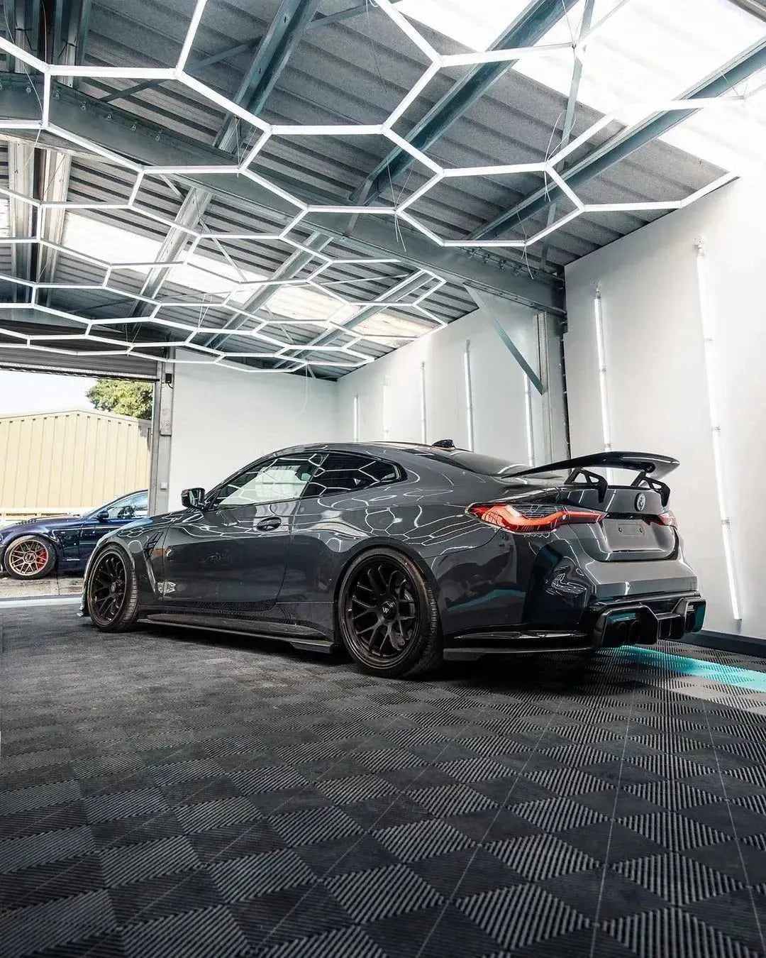 AD Style Carbon Fiber Rear Wing V1 - BMW G80 M3 & G82/G83 M4 & 4 Series