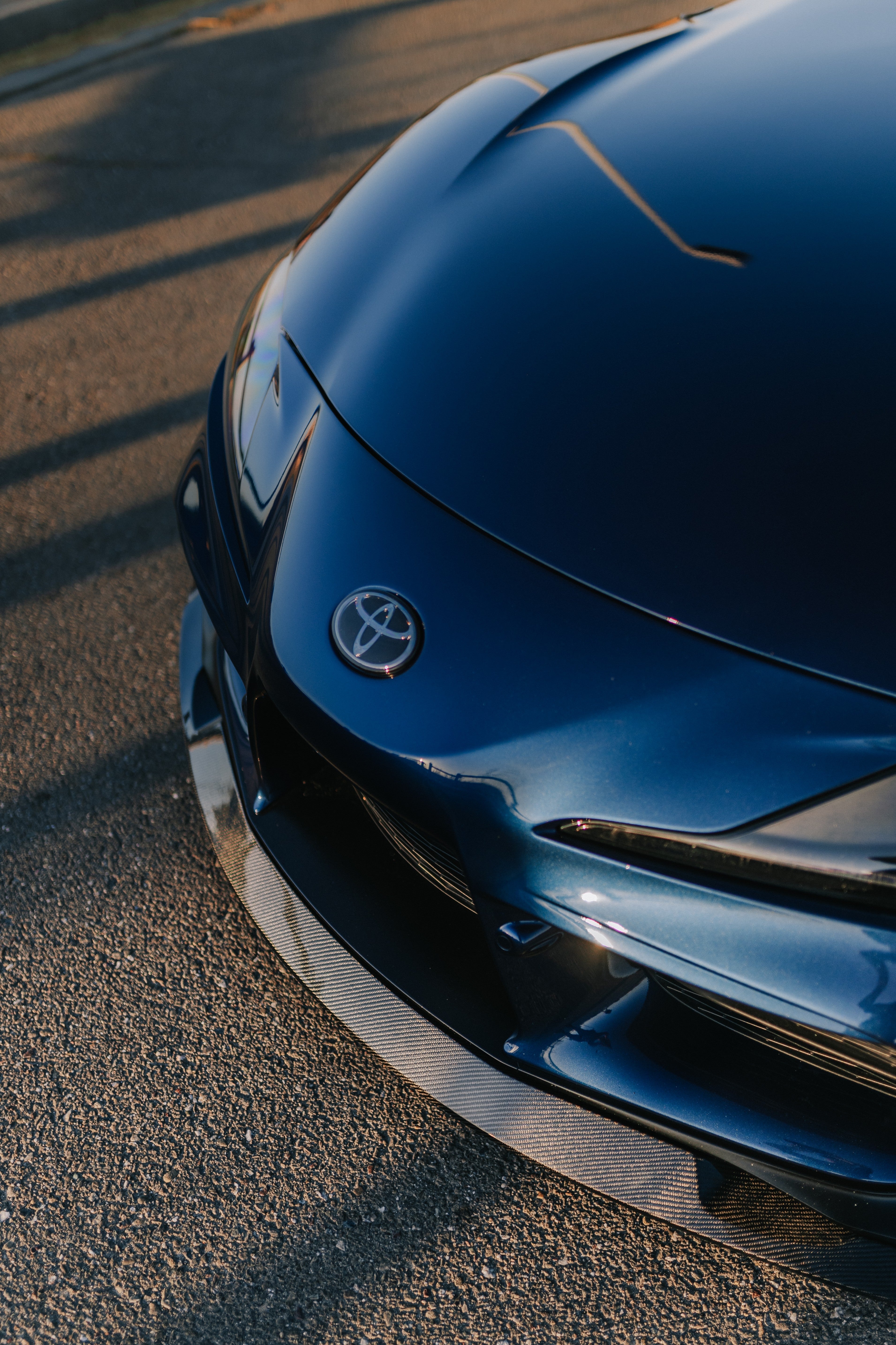 AG Style Carbon Fiber Front Lip - Toyota A90 GR Supra