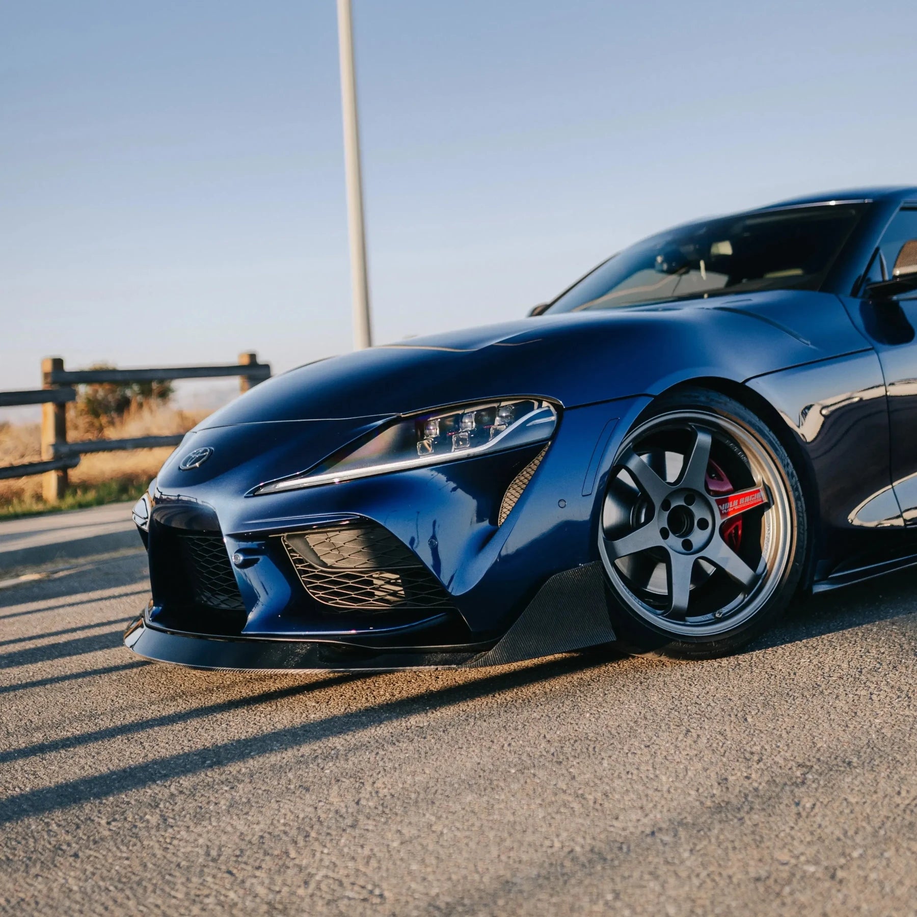 AG Style Carbon Fiber Front Lip - Toyota A90 GR Supra