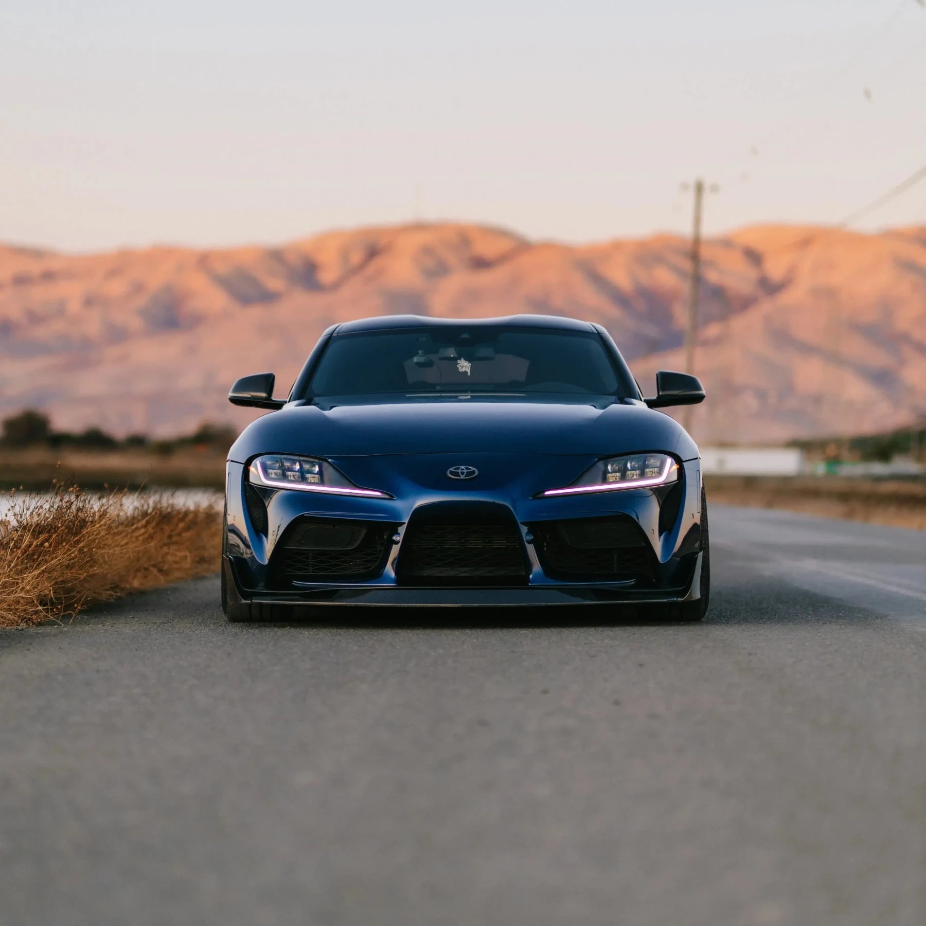 AG Style Carbon Fiber Front Lip - Toyota A90 GR Supra