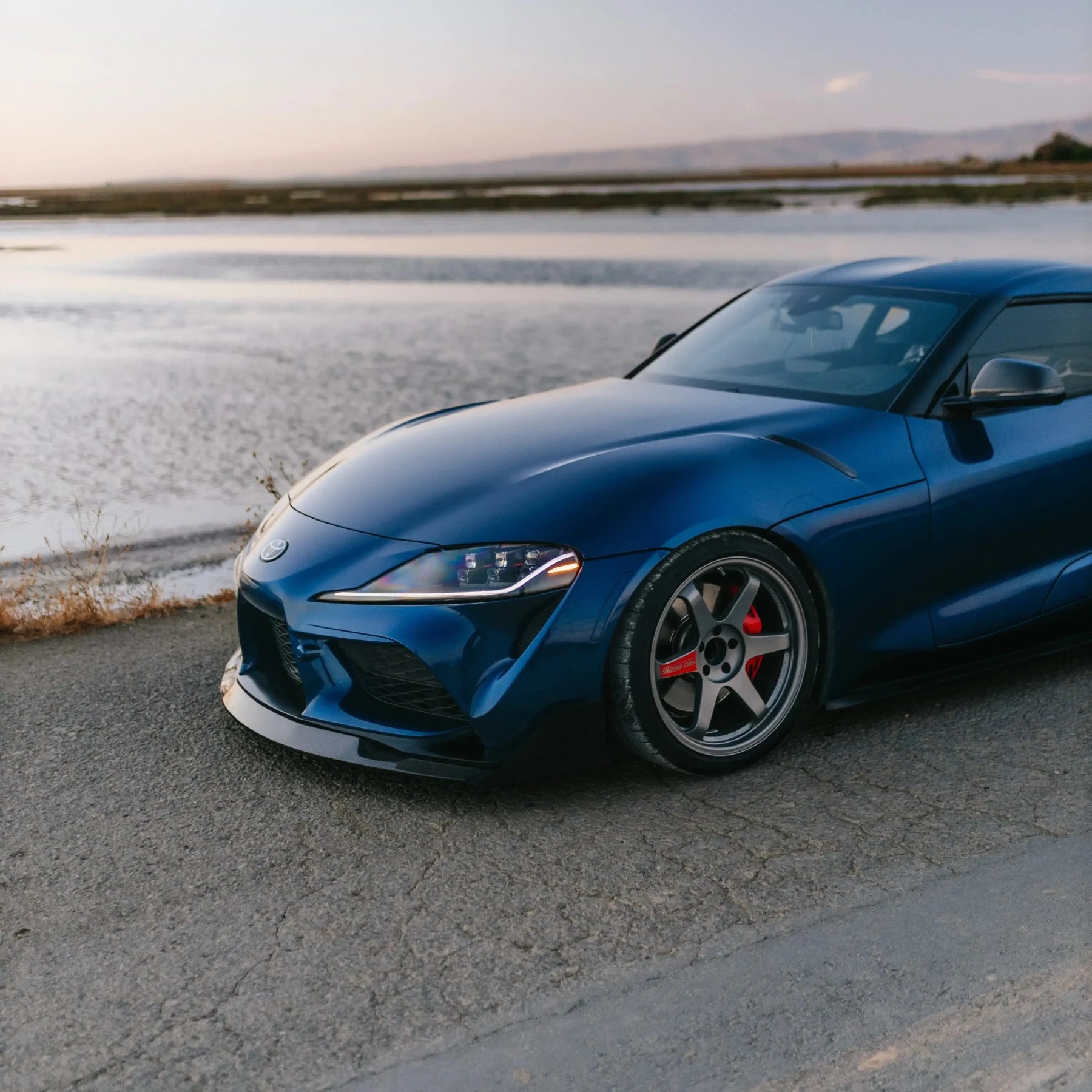 AG Style Carbon Fiber Front Lip - Toyota A90 GR Supra