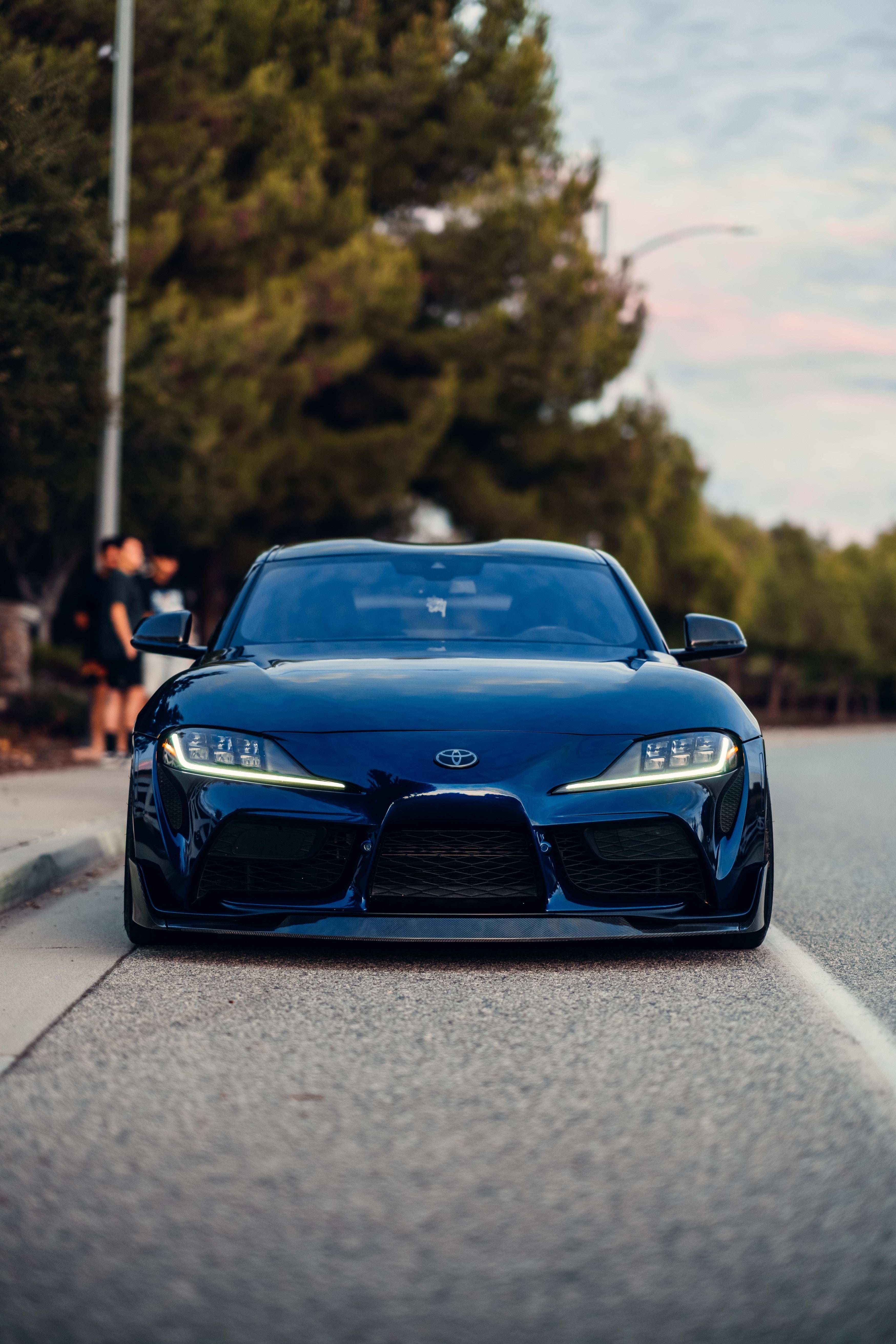 AG Style Carbon Fiber Front Lip - Toyota A90 GR Supra