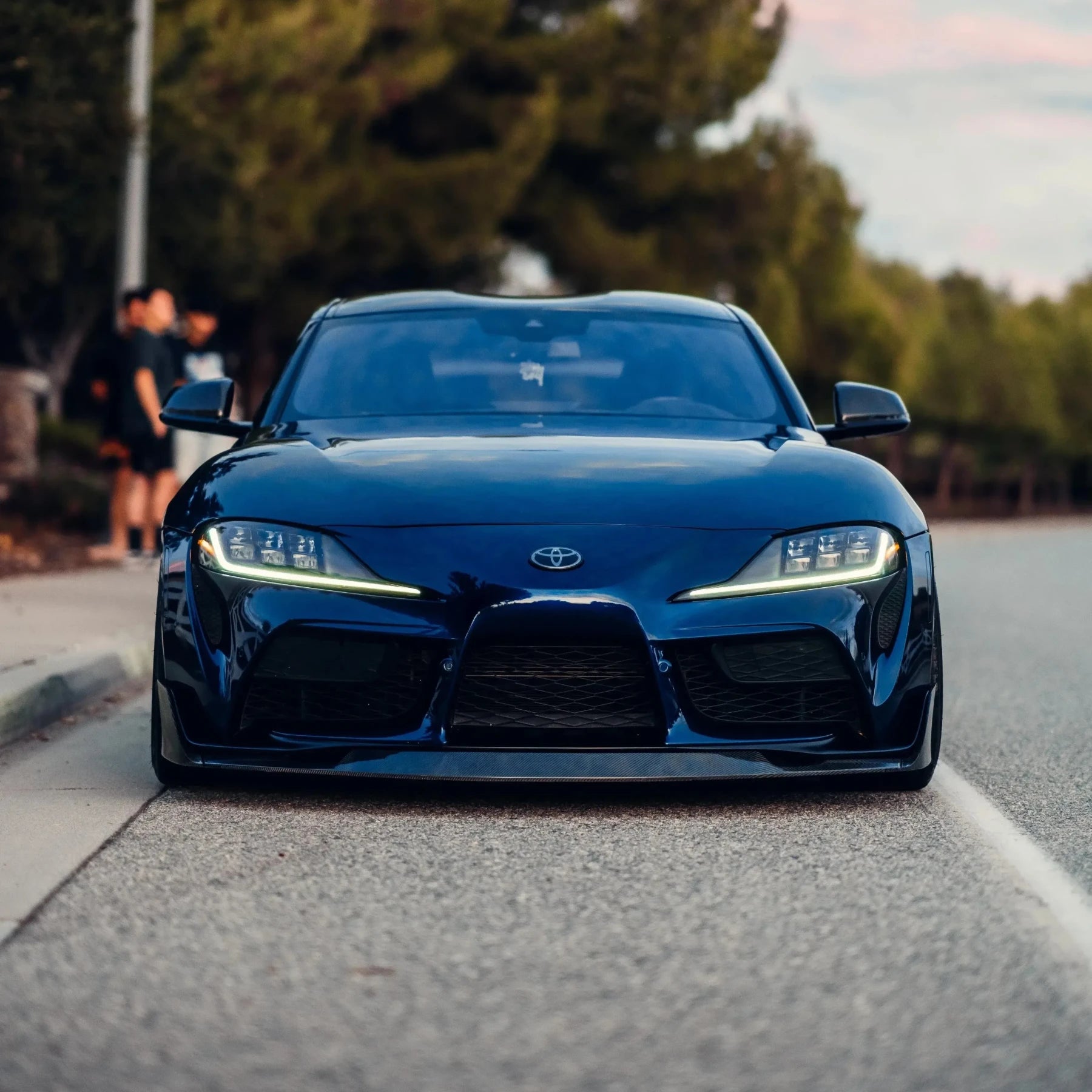 AG Style Carbon Fiber Front Lip - Toyota A90 GR Supra