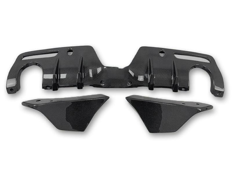 AG Style Carbon Fiber Rear Diffuser - Toyota A90 GR Supra