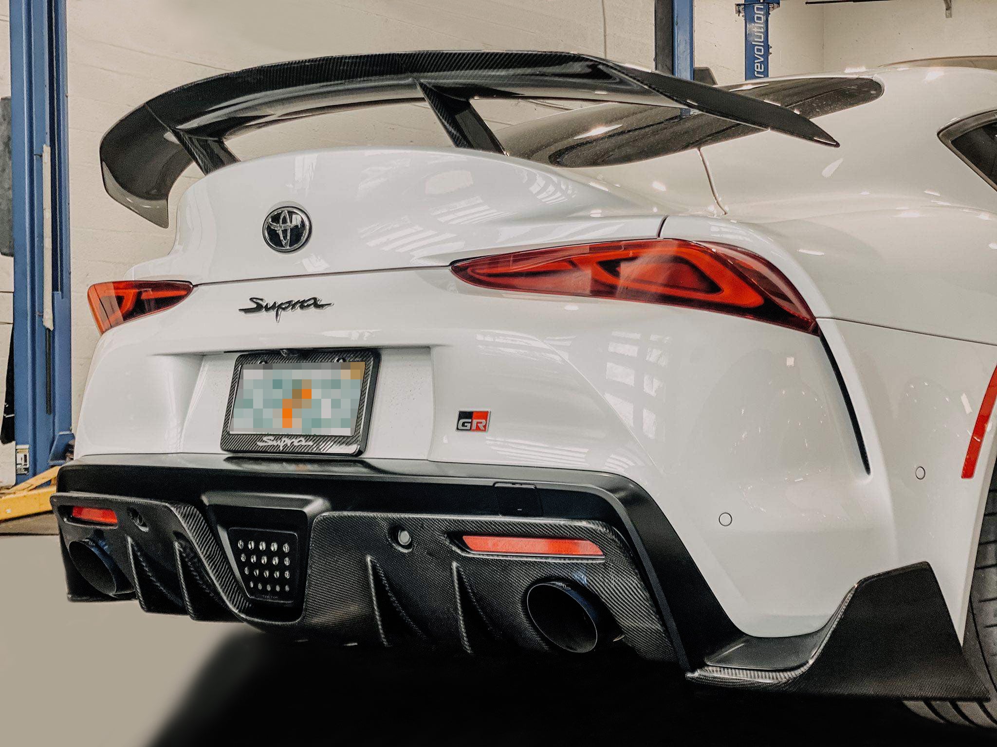 AG Style Carbon Fiber Rear Diffuser - Toyota A90 GR Supra