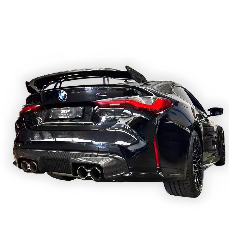 AK Style Carbon Fiber Rear Wing - BMW G87 M2 & G80 M3 & G82 M4