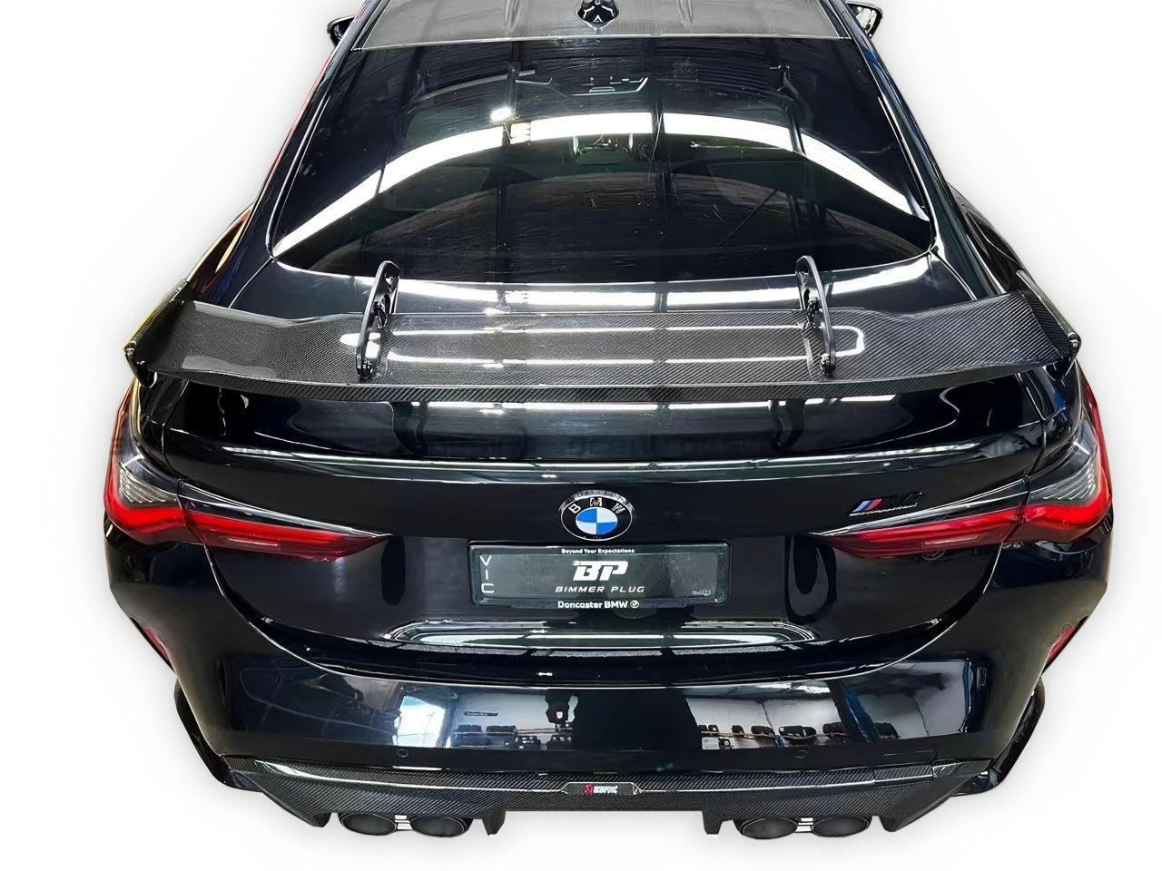 AK Style Carbon Fiber Rear Wing - BMW G87 M2 & G80 M3 & G82 M4