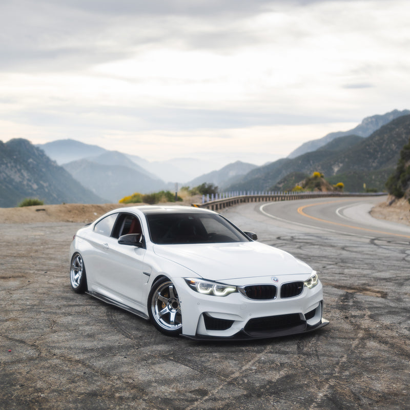 Laptor Style Carbon Fiber Front Lip - BMW F80 M3 & F82/F83 M4