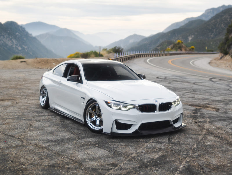 Laptor Style Carbon Fiber Front Lip - BMW F80 M3 & F82/F83 M4