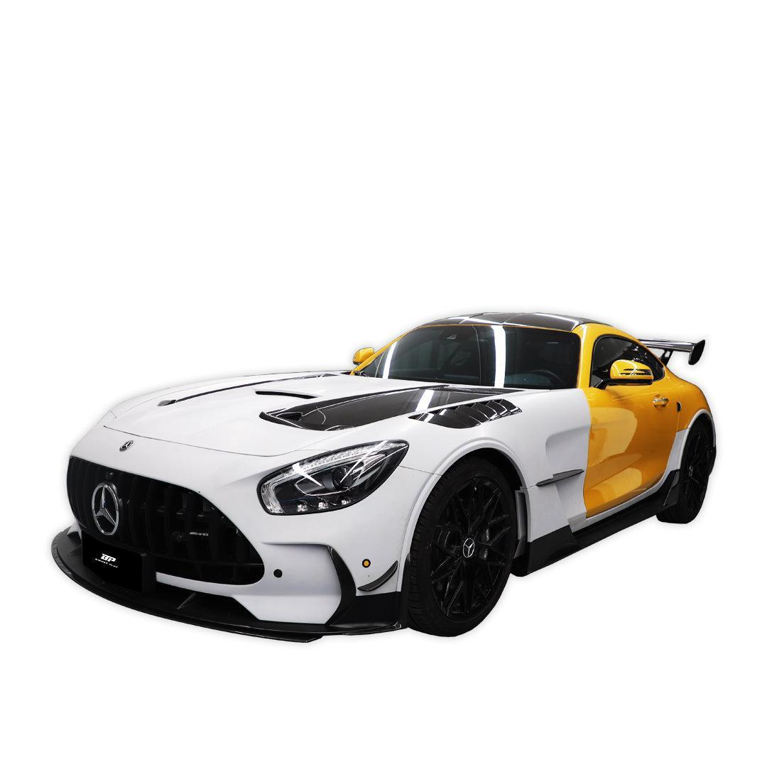 AMG Black Series Style Carbon Fiber Front Hood - Mercedes Benz AMG GT