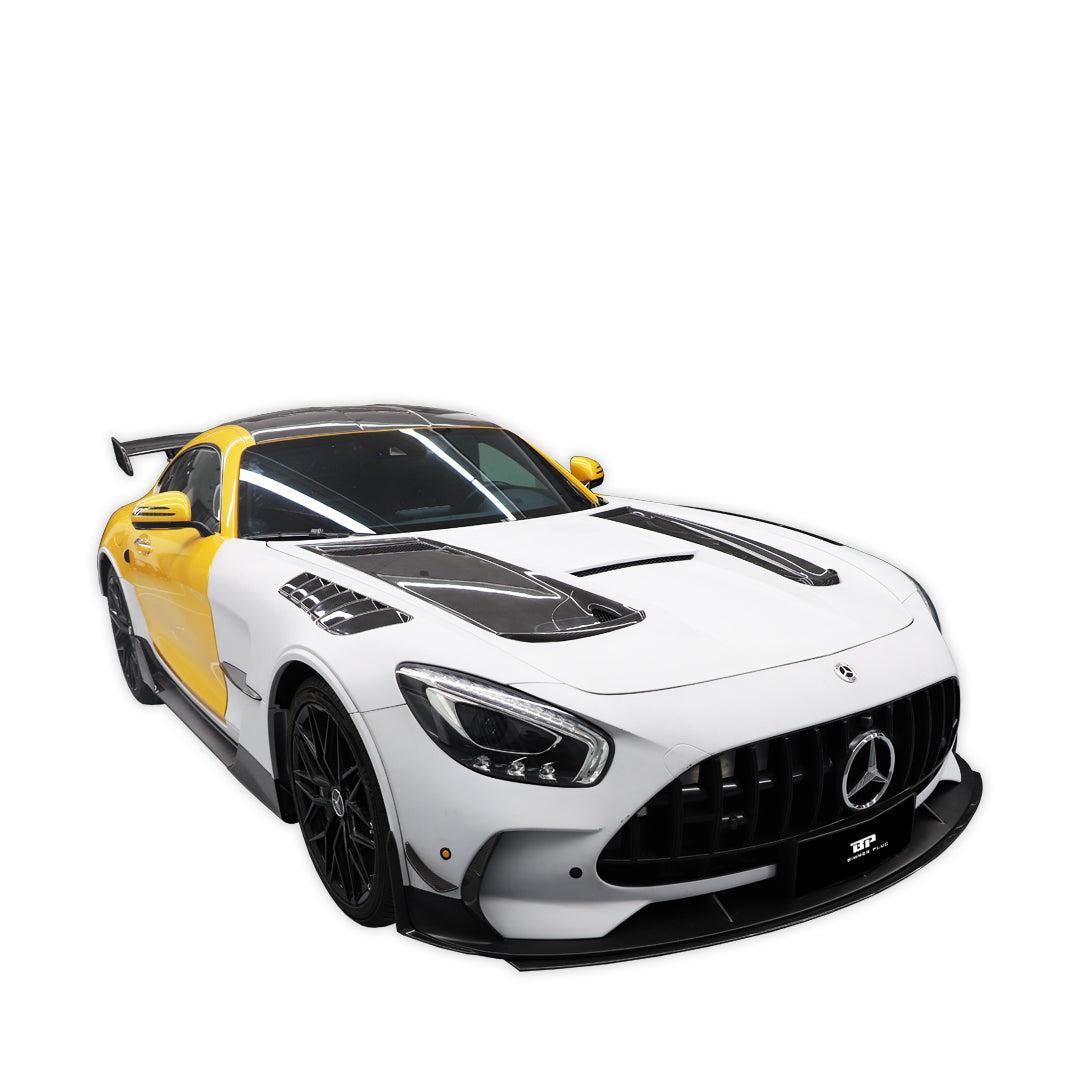 AMG Black Series Style Carbon Fiber Front Hood - Mercedes Benz AMG GT