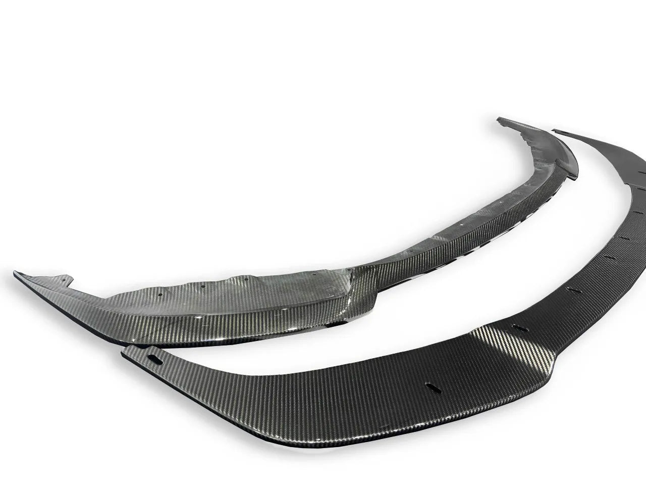 AN Adjustable Style Carbon Fiber Front Lip - BMW G87 M2