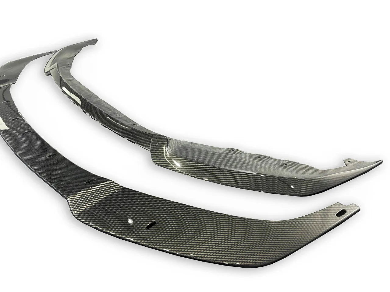 AN Adjustable Style Carbon Fiber Front Lip - BMW G87 M2