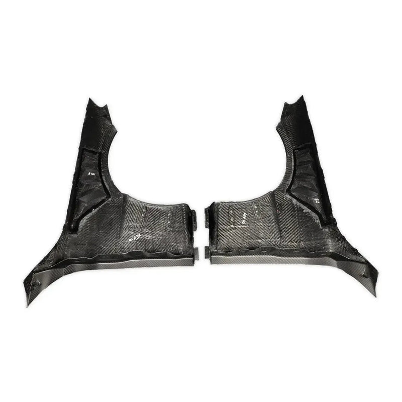 AN Style Carbon Fiber Front Fender With Liner - BMW G87 M2