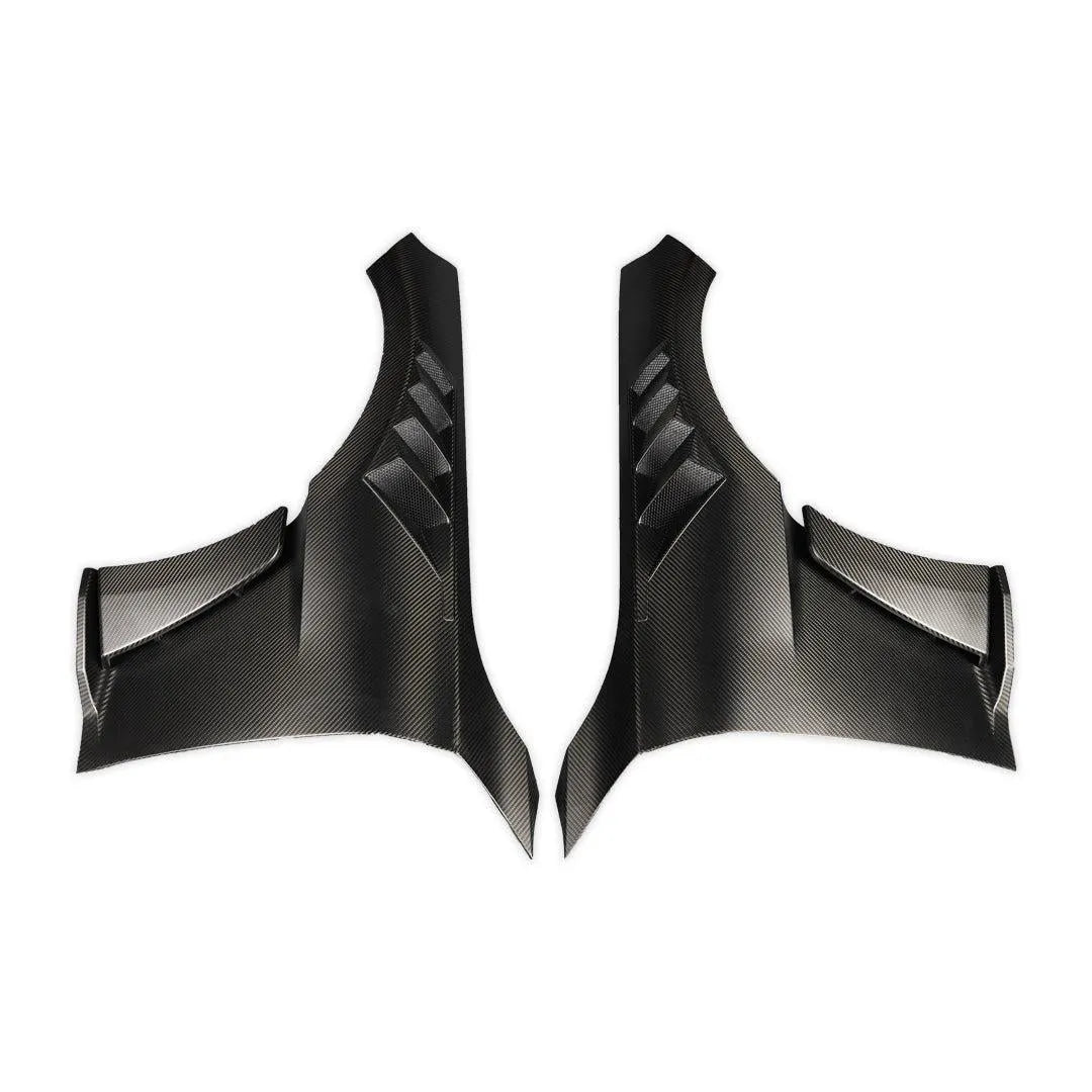 AN Style Carbon Fiber Front Fender With Liner - BMW G87 M2
