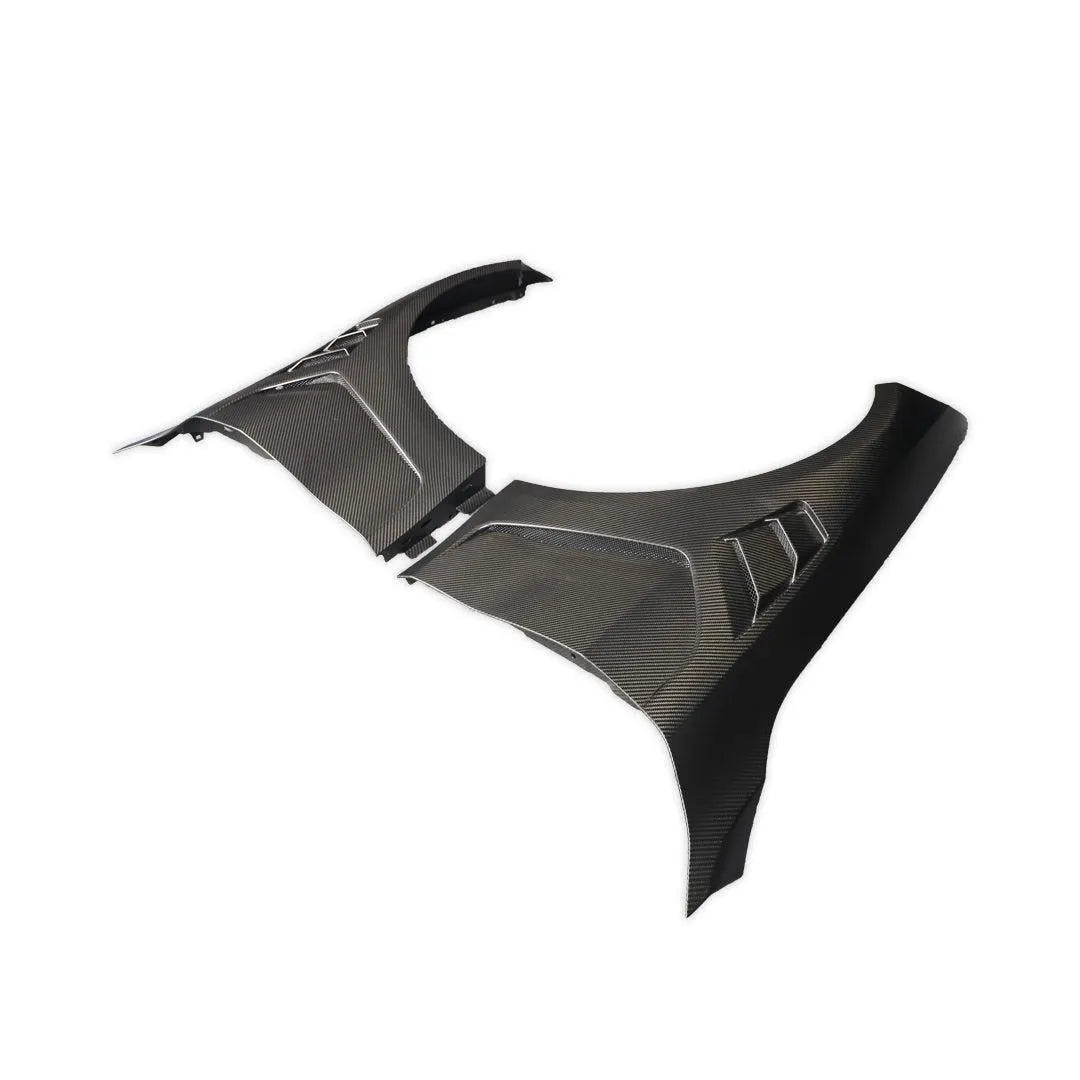 AN Style Carbon Fiber Front Fenders - BMW G80 M3 & G82/G83 M4