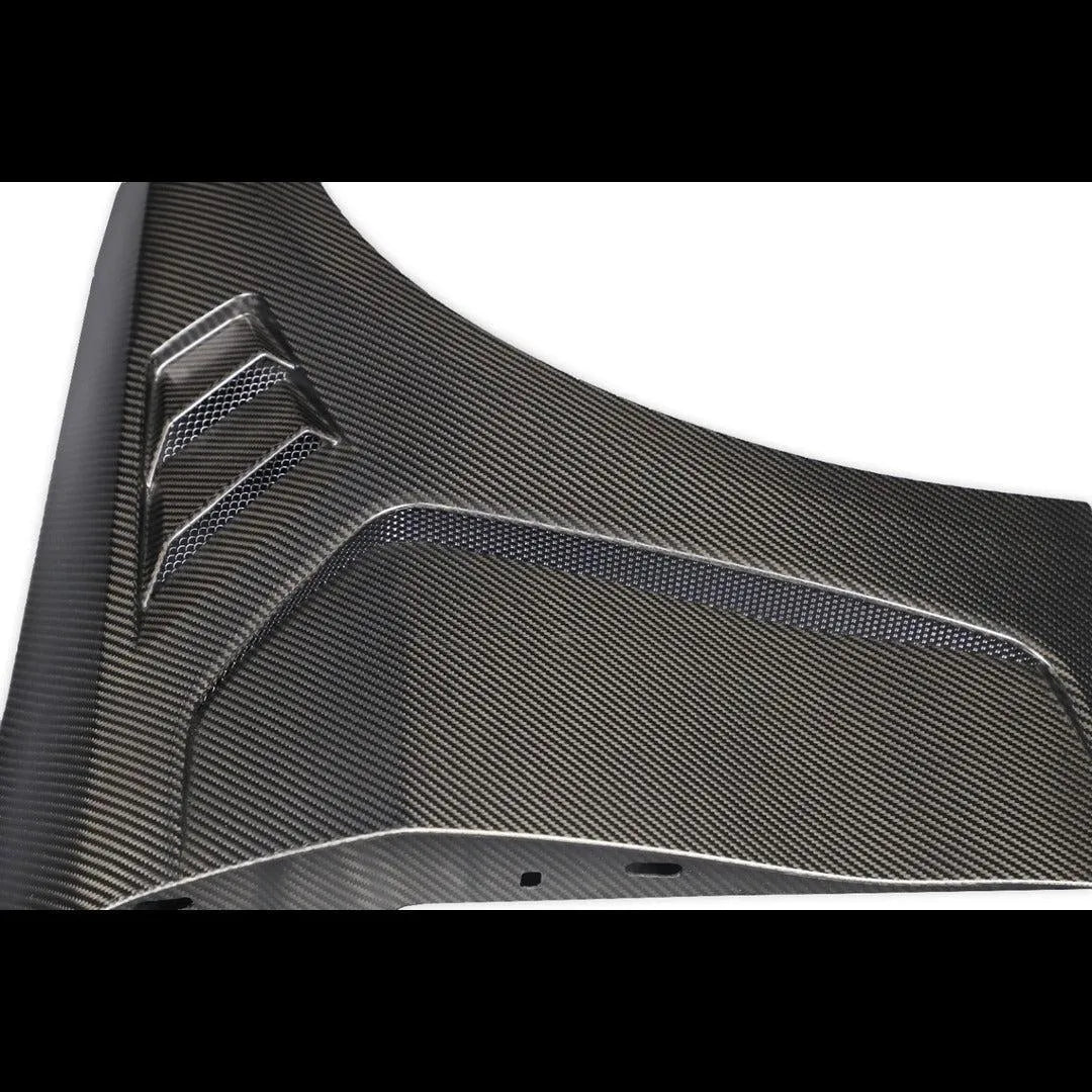 AN Style Carbon Fiber Front Fenders - BMW G80 M3 & G82/G83 M4
