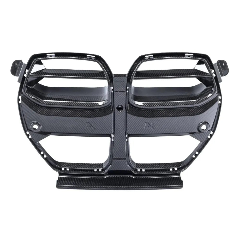 AN Style Carbon Fiber Front Grilles - BMW G80 M3 & G82/G83 M4