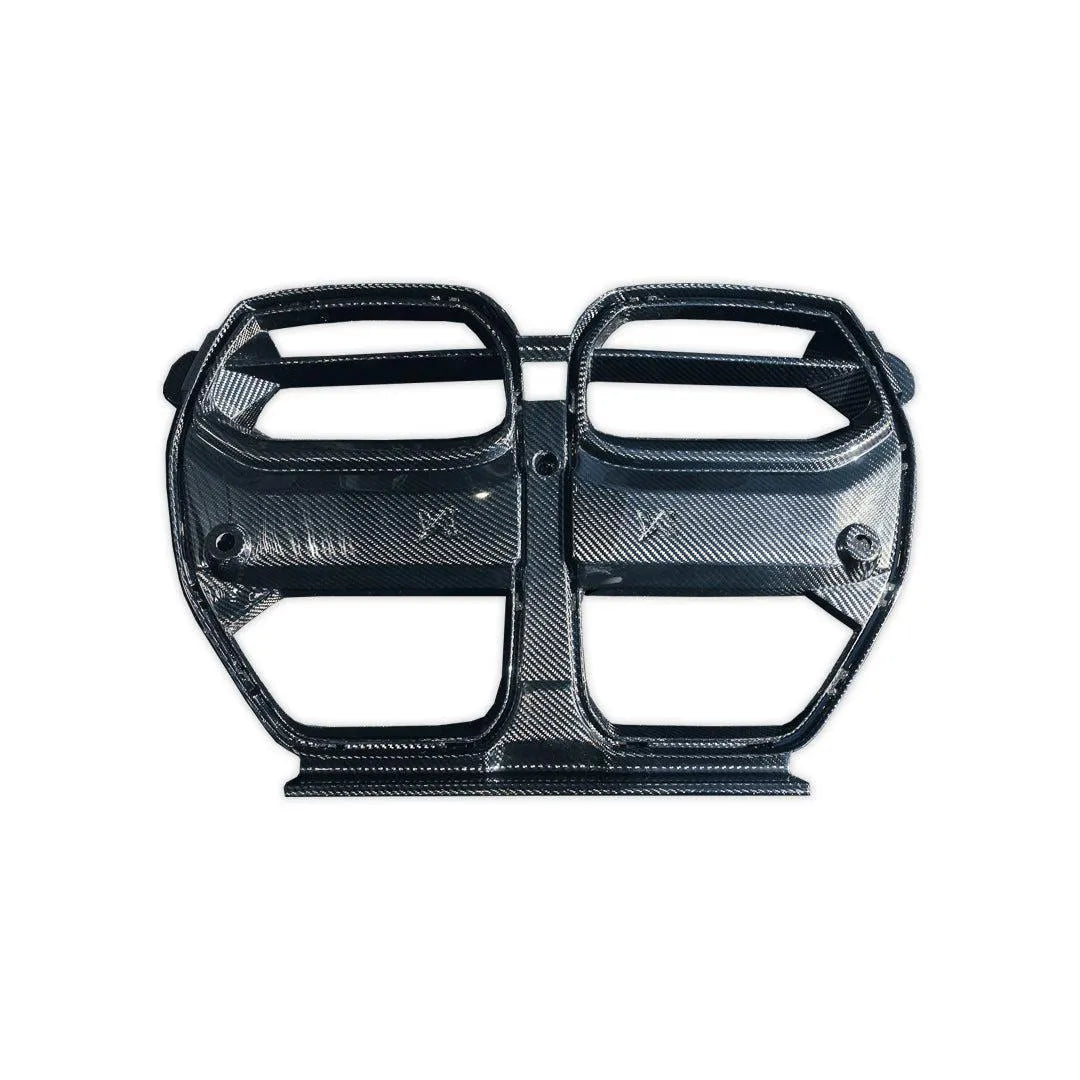 AN Style Carbon Fiber Front Grilles - BMW G80 M3 & G82/G83 M4