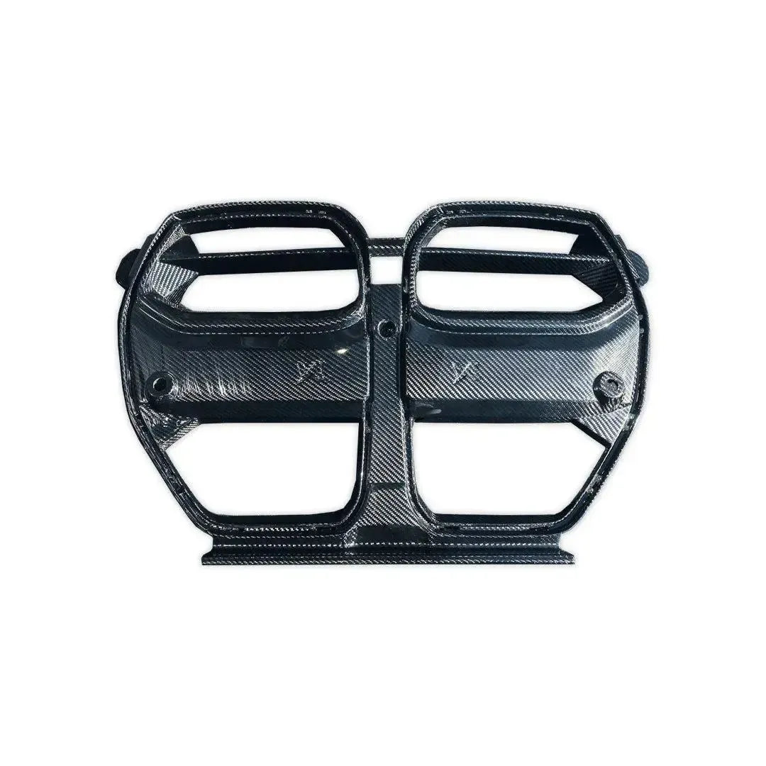 AN Style Carbon Fiber Front Grilles - BMW G80 M3 & G82/G83 M4