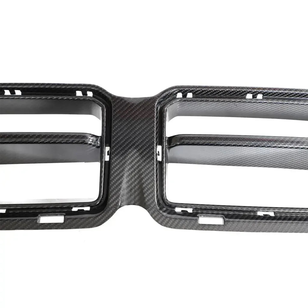 AN Style Carbon Fiber Front Grilles - BMW G87 M2