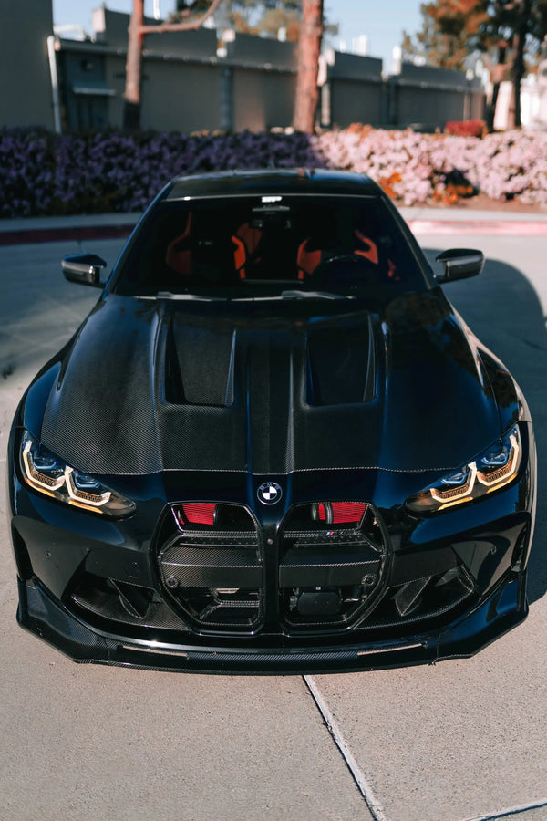 AN Style Carbon Fiber Front Hood - BMW G80 M3 & G82 / G83 M4