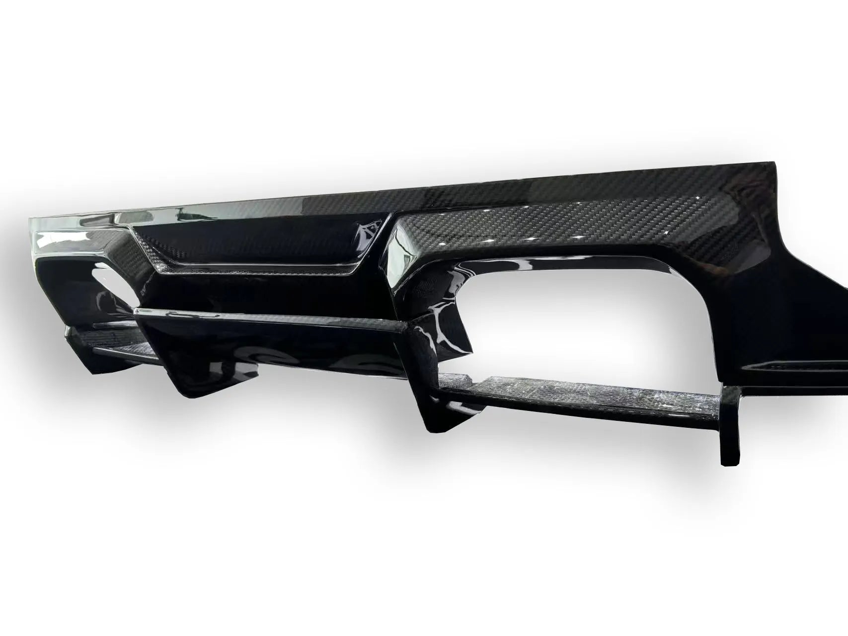 AN Style Carbon Fiber Rear Diffuser - BMW G87 M2