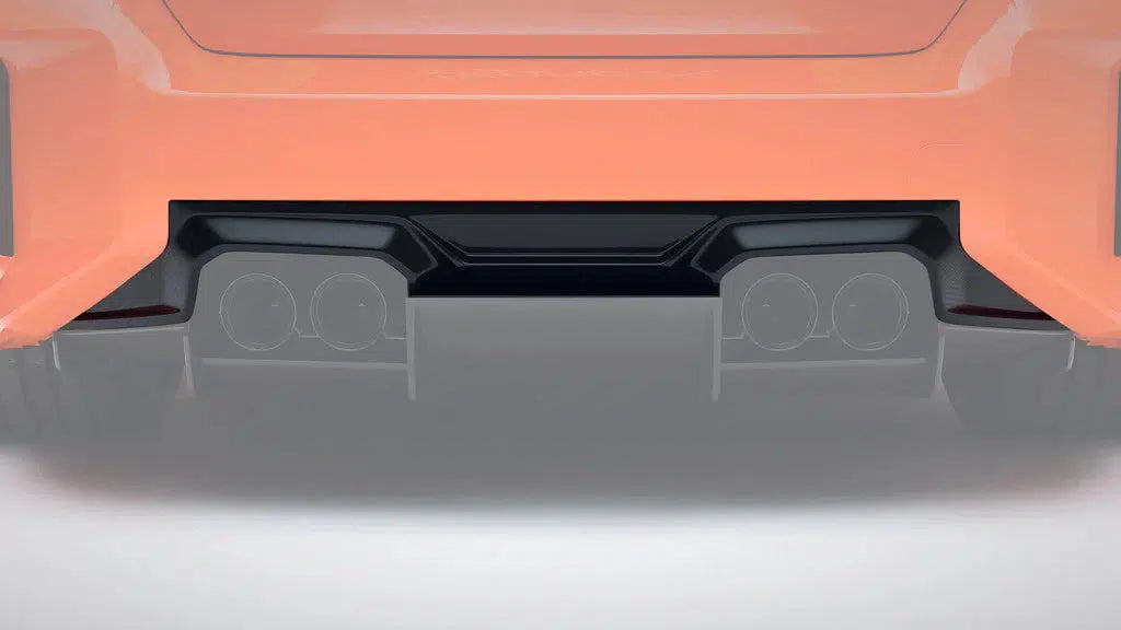 AN Style Carbon Fiber Rear Diffuser - BMW G87 M2