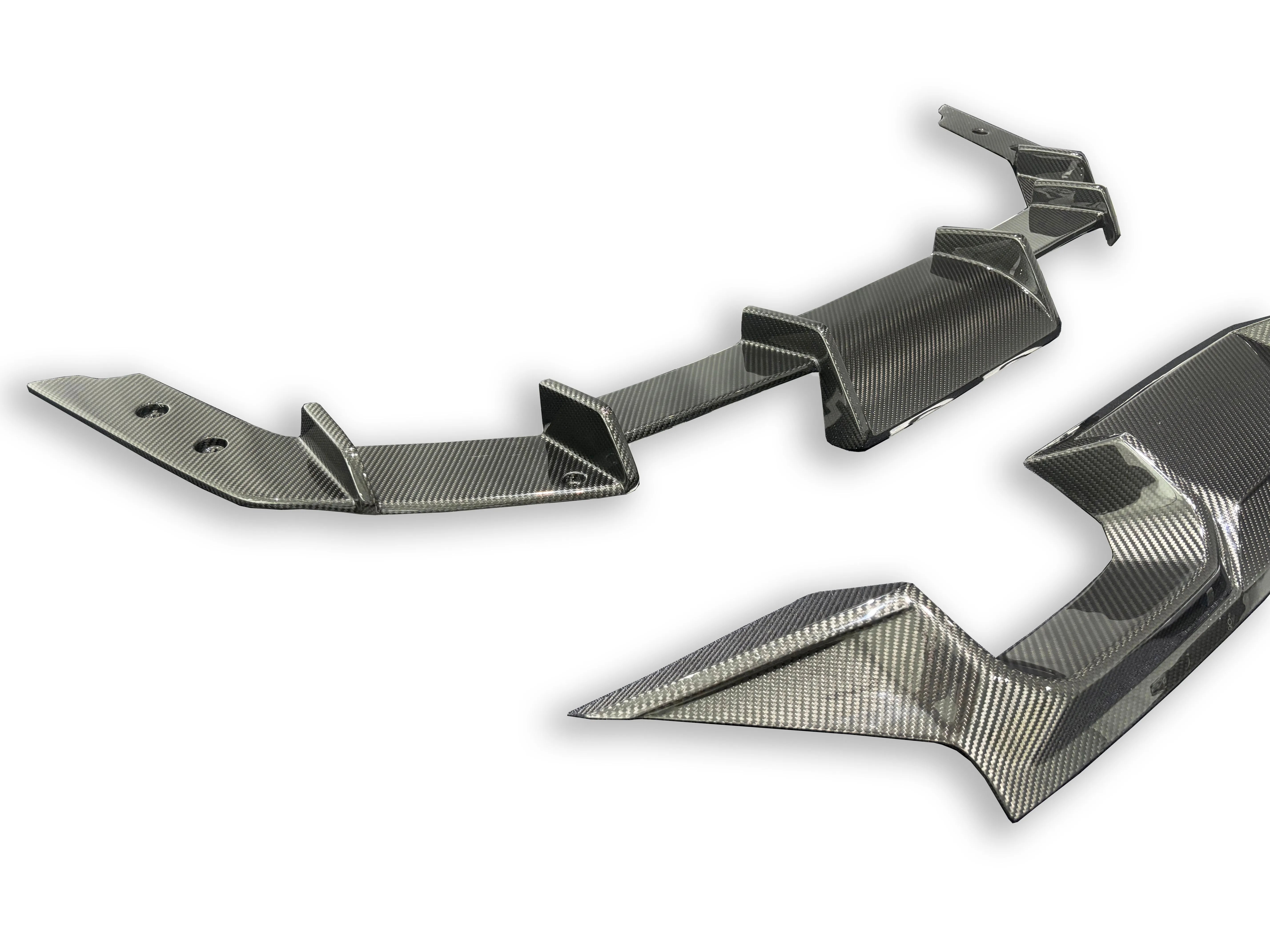 AN Style Carbon Fiber Rear Diffuser - BMW G87 M2