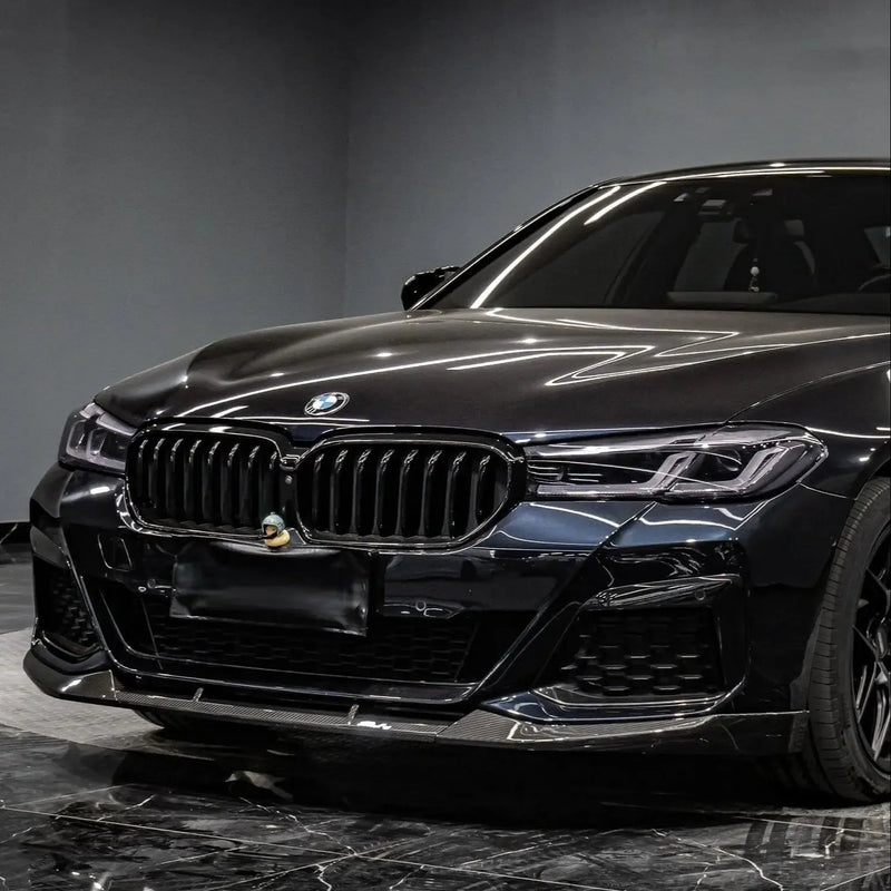 MP Style Carbon Fiber Front Lip - BMW G30 5 Series LCI