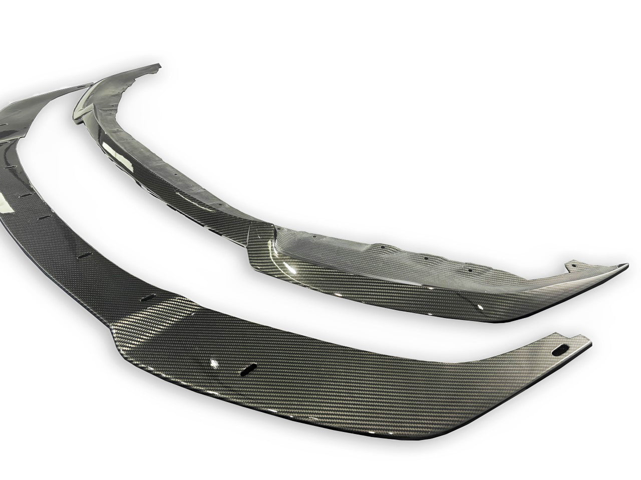 Alpha N Adjustable Style Carbon Fiber Front Lip - BMW G87 M2